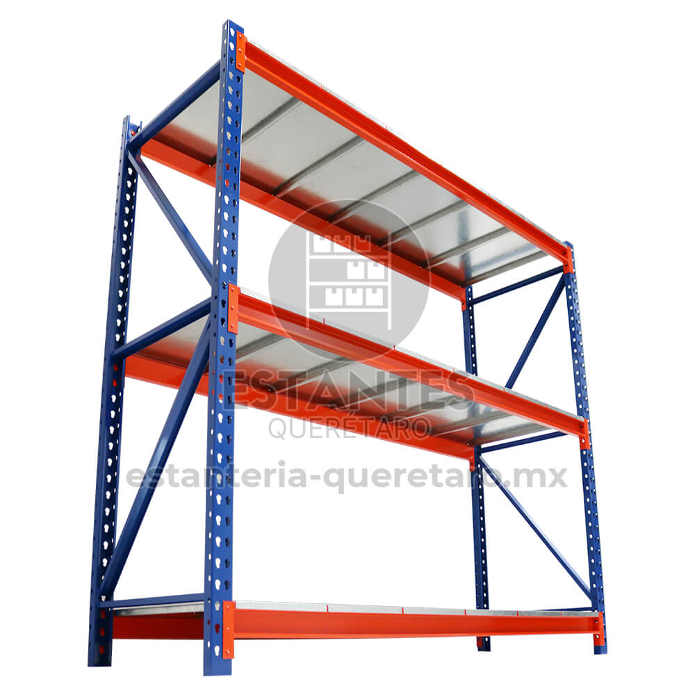 Estantes-Metálicos-y-Anaqueles-de-Metalícos-en-México-CDMX—Practirack-Industrial-Grande—04