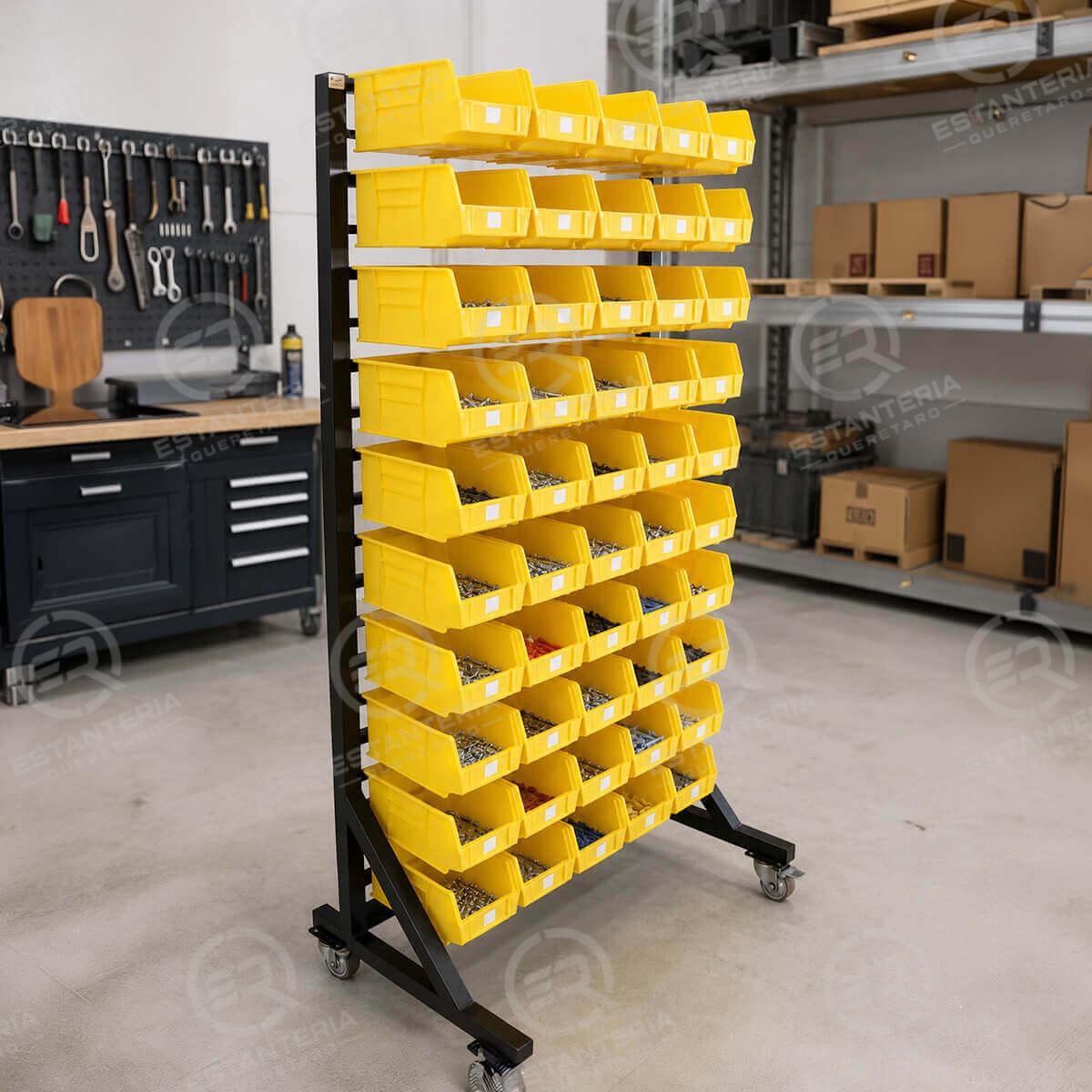 Exhibidor Sencillo con 50 Gavetas Plasticas N3-Mexico-Queretaro-00